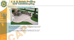 Desktop Screenshot of jdbrickpaving.com